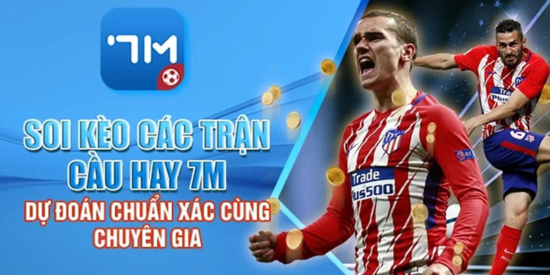 Giao diện phân tích soi kèo giữa trận 7M với cập nhật tỷ lệ real-time giúp người chơi đánh giá trận đấu chính xác.